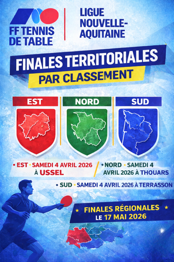 Finales Térritoriales par classement Nord 🏓