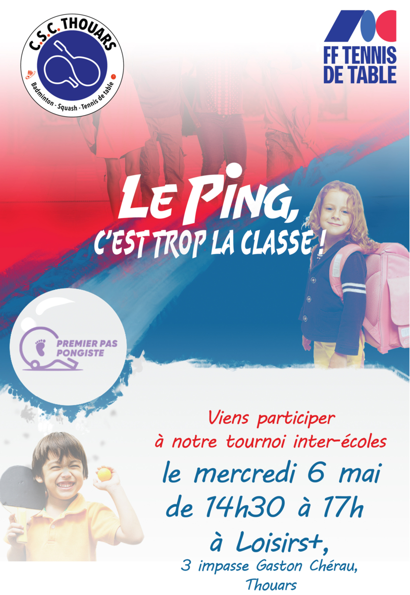 Premier Pas Pongiste du CSCT