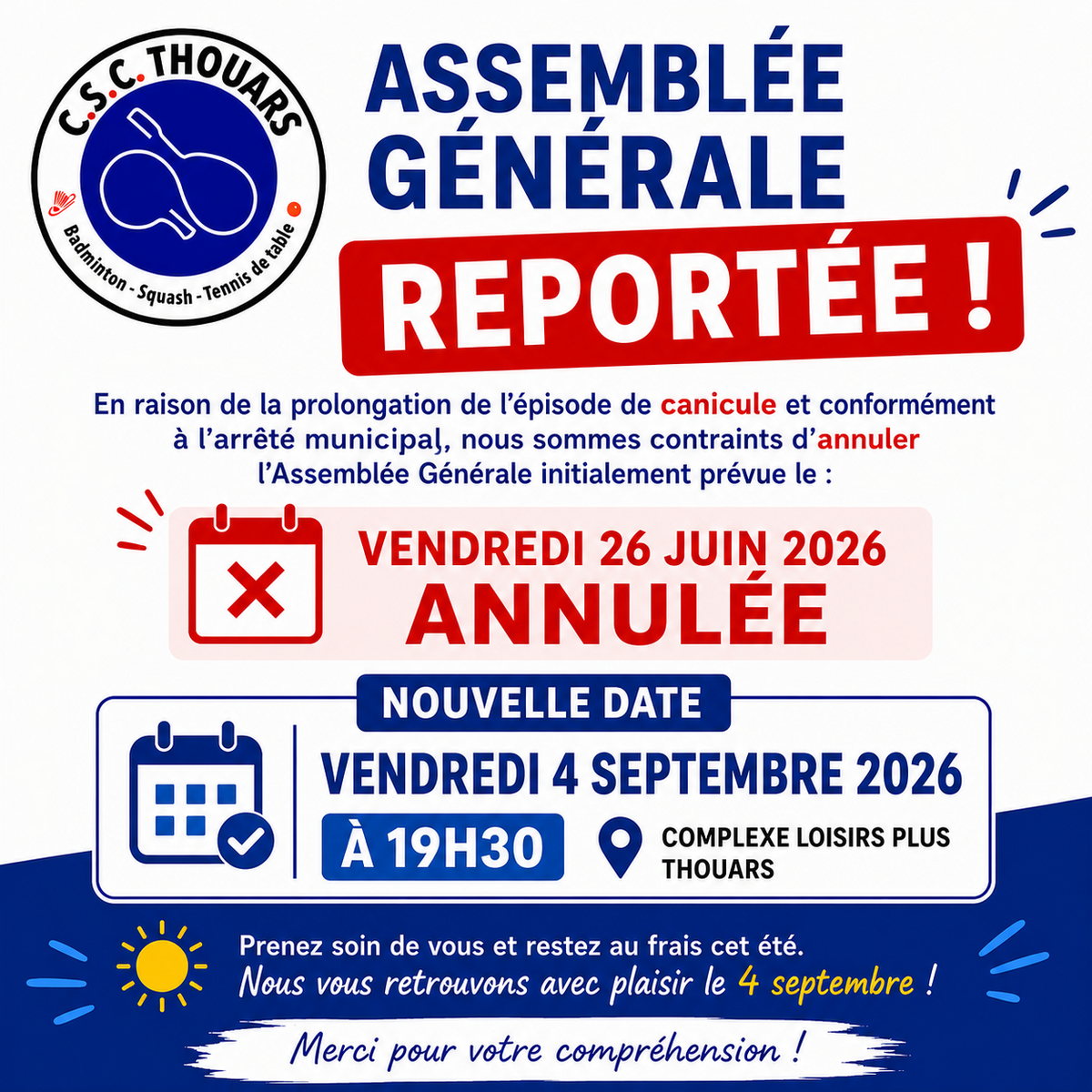 Assemblée Générale du C.S.C.T.