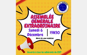 Assemblée Générale Extraordinaire