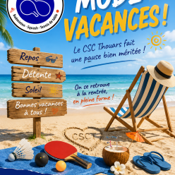 C'est les vacances au CSCT